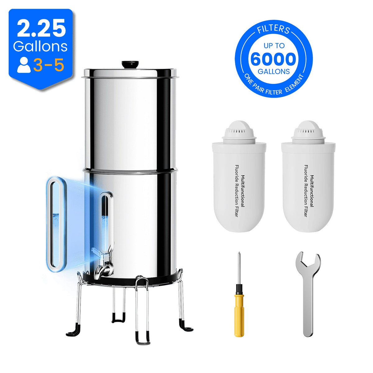 9-Stage Multifunctional Fluoride Reduce