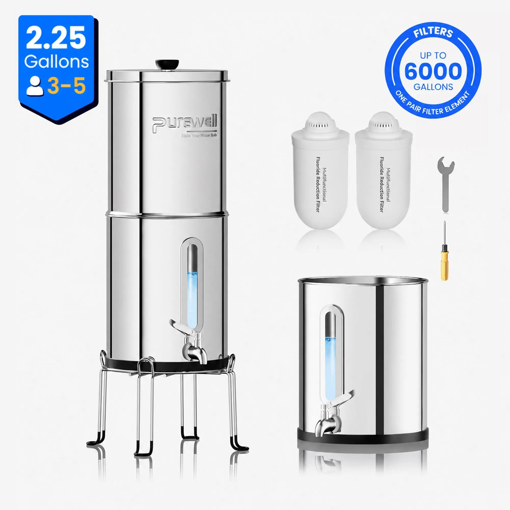 9-Stage Multifunctional Fluoride Reduce
