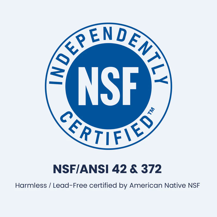 NSF Certified for Your Health