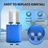 Purewell® – 2.25 Gallons Gravity-fed Water Filter System Plastic Containers Purewell