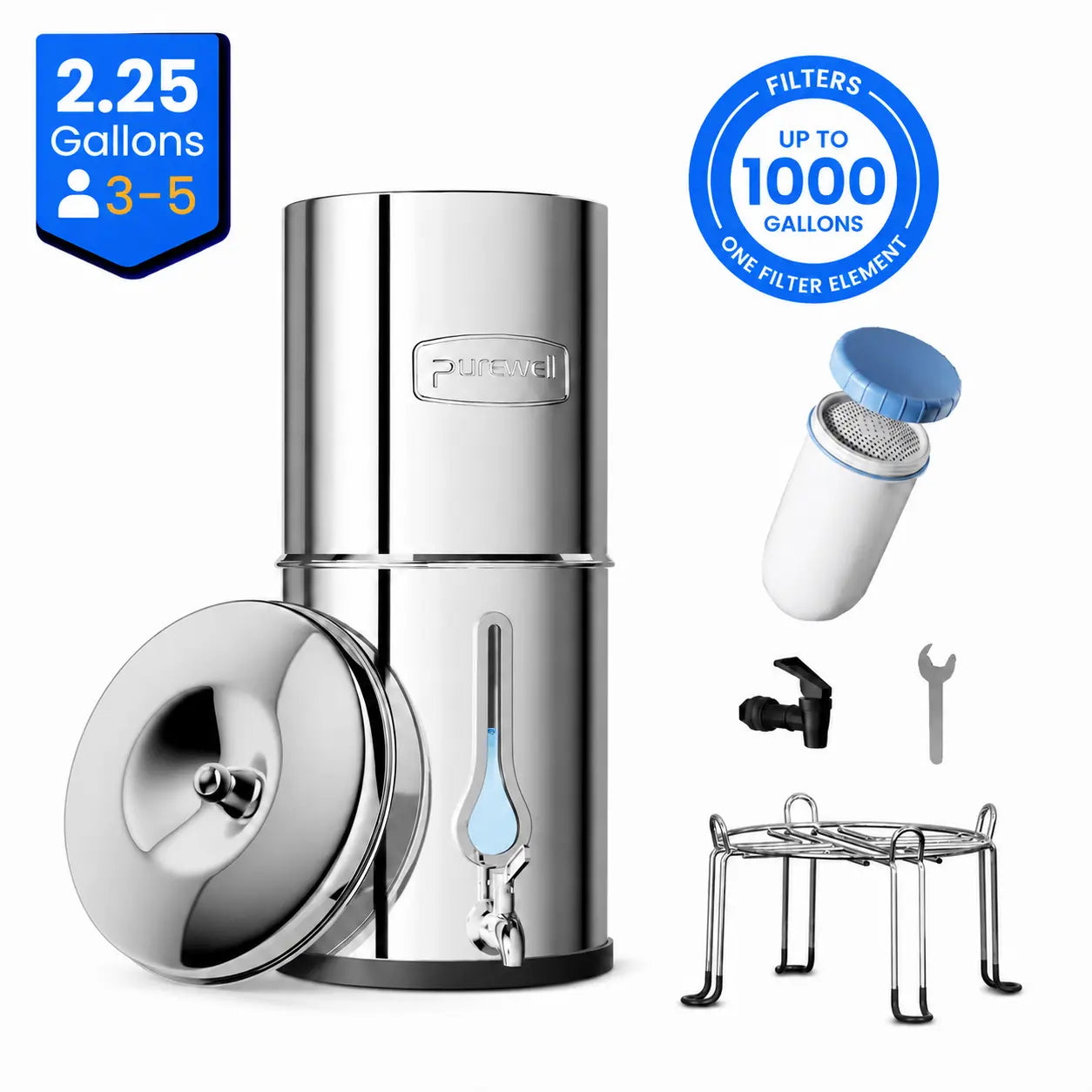 8-Stage Reduce Fluoride Filter