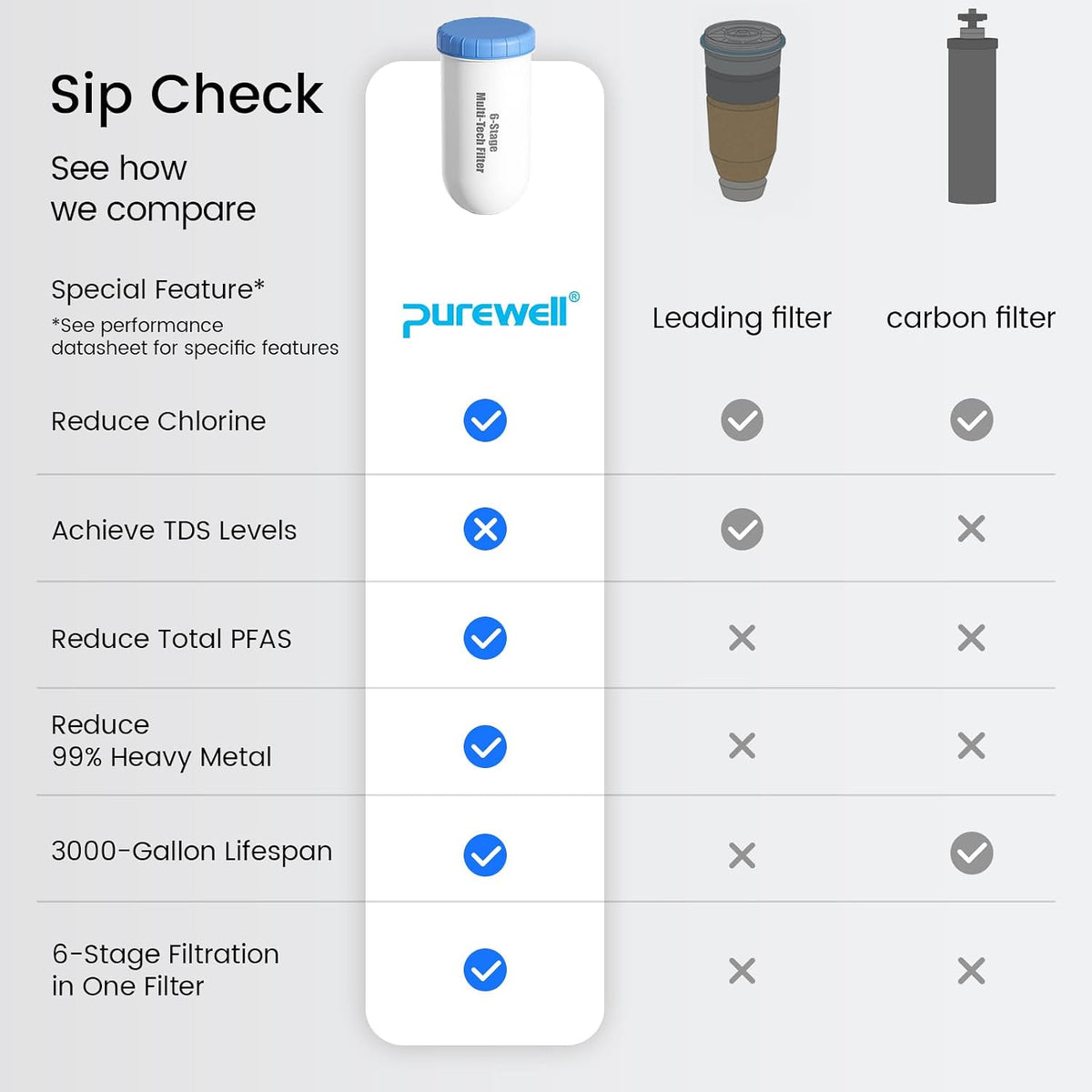 6-Stage Remove PFAS Filter