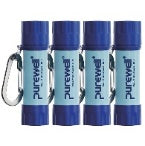 Purewell Personal Water Filtration Straw Emergency Survival Gear Water Purifier for Camping Hiking Climbing Backpacking(UK) Purewell