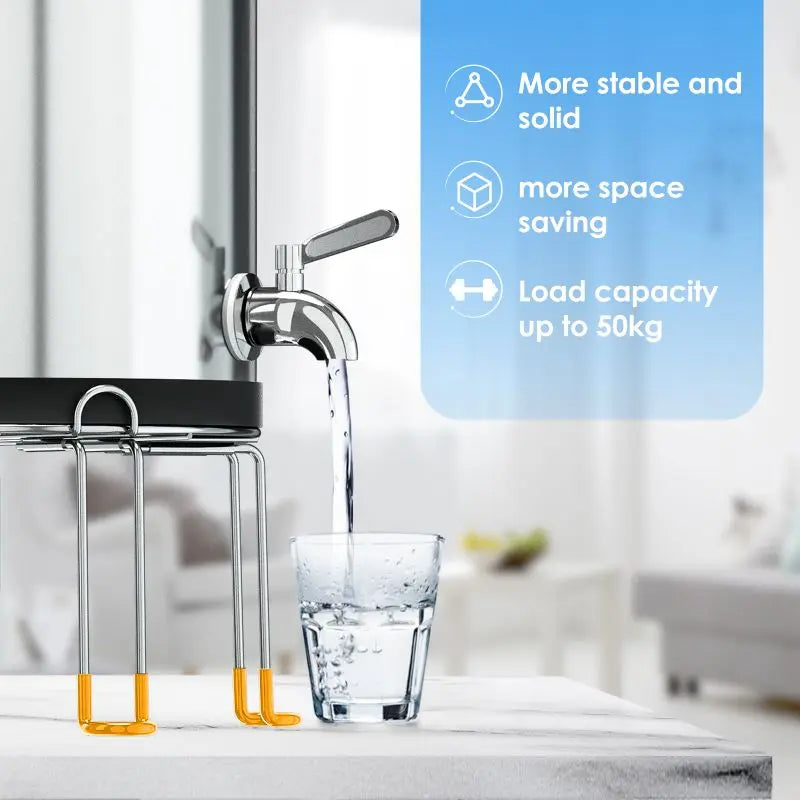 Stainless Steel Stand - for 2.25/2.9 Gallons Gravity Filter Systems Purewell