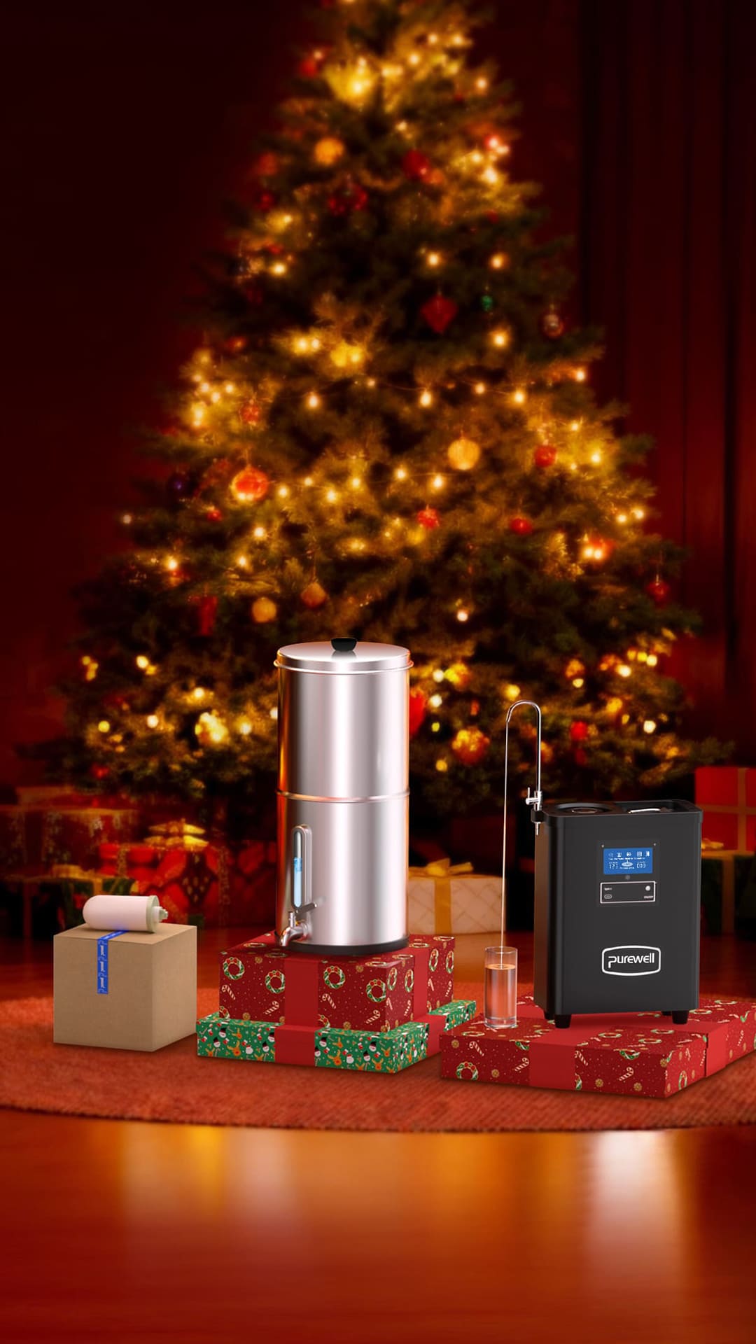 Merry Christmas from Purewell: Wishing You a Season of Warmth, Health, and Clean Water