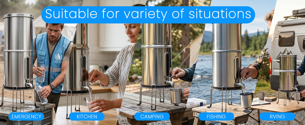 "What Can Gravity Water Filters Reduce? An Evidence Guide to the Claims"