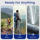 Purewell Personal Water Filtration Straw Emergency Survival Gear Water Purifier for Camping Hiking Climbing Backpacking(2pcs) Purewell