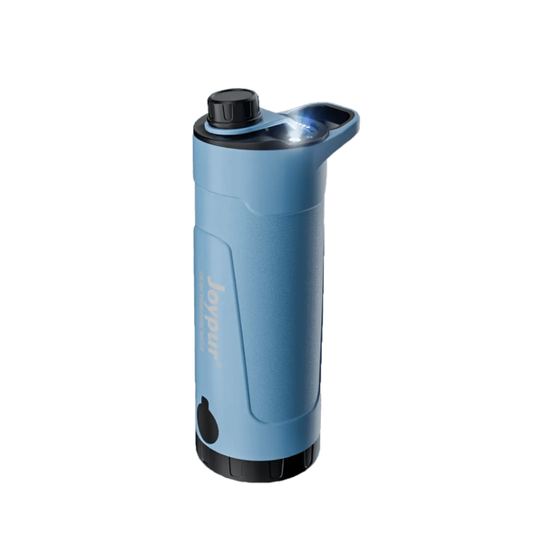 Authorized - Joypur® Portable Electric Water Filter Bottle 22oz Water Purifier for Hiking, Backpacking, Travel, Survival Purewell