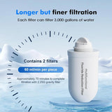 BO Series Countertop Gravity Water Filter System 2.25 Gallon Purewell