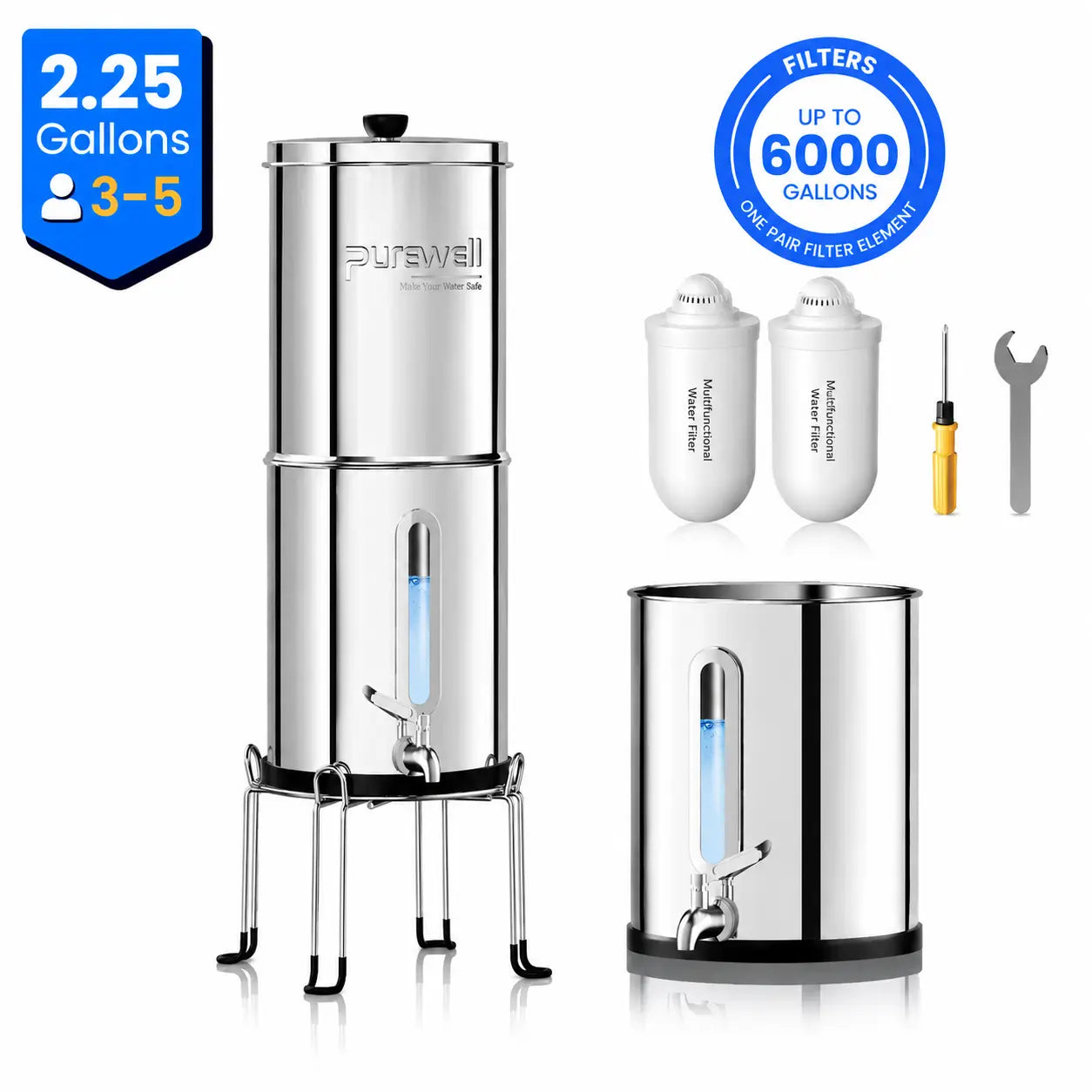 6-Stage Multifunctional Filter