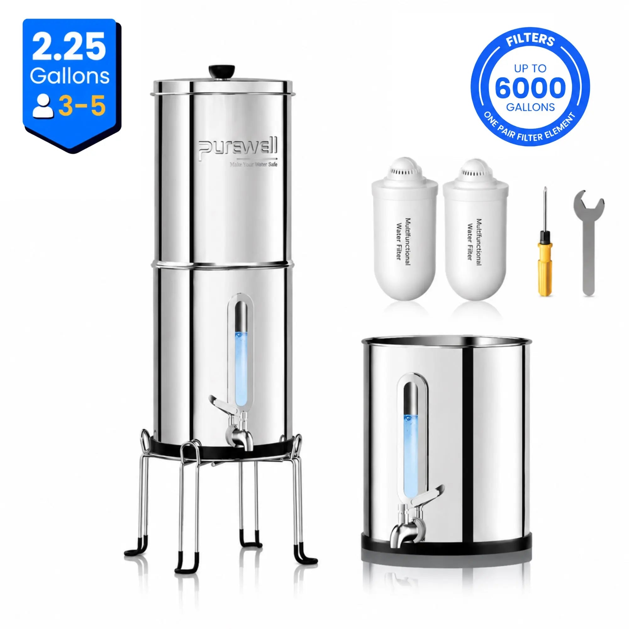 6-Stage Multifunctional Filter