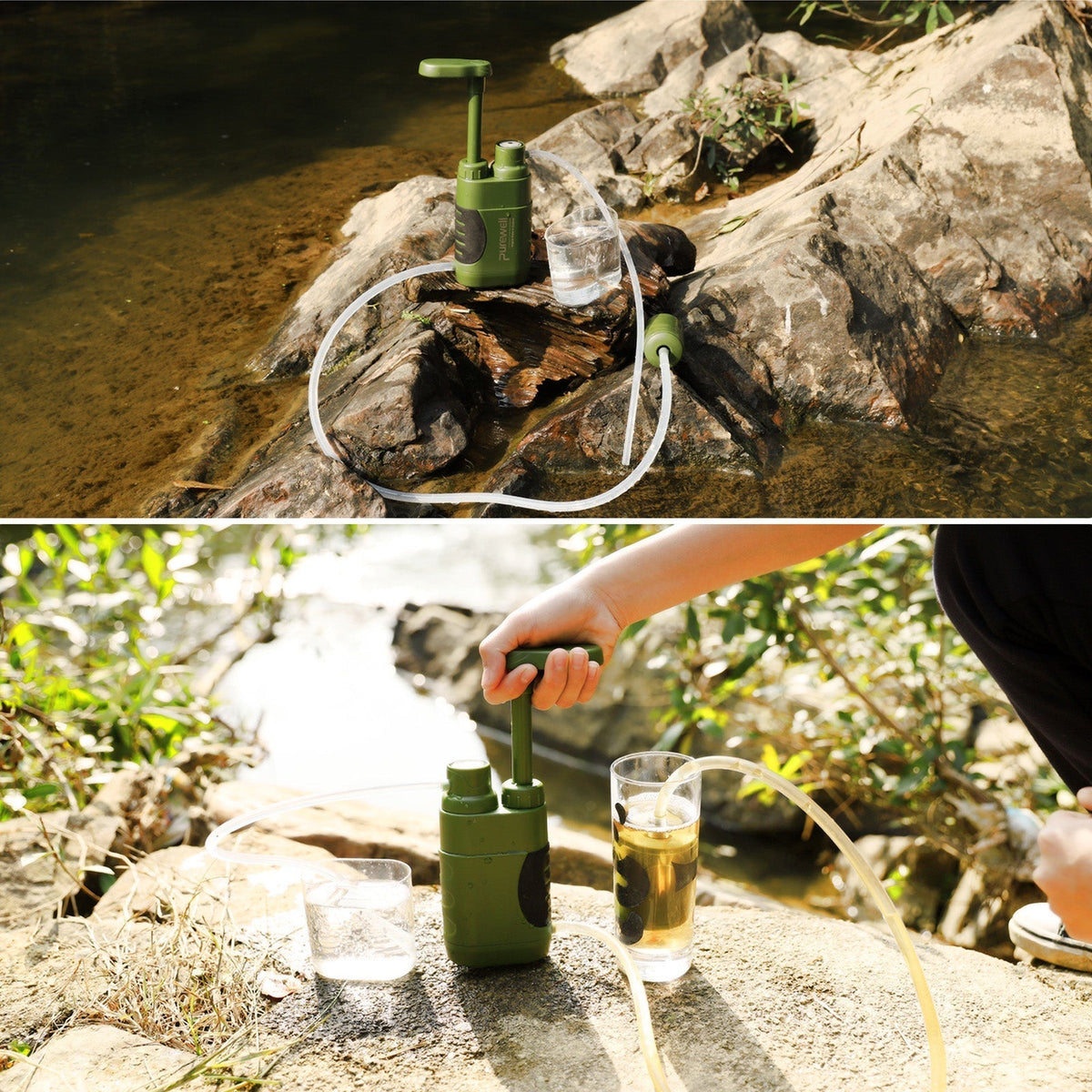 Outdoor Pump Water Filter Purewell