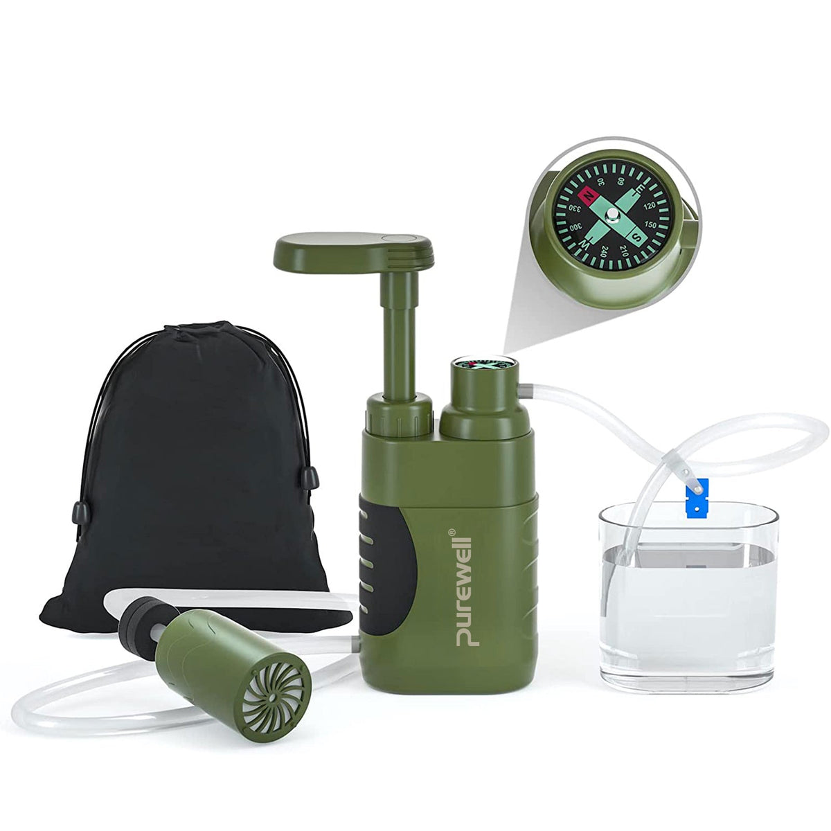 Outdoor Pump Water Filter Purewell