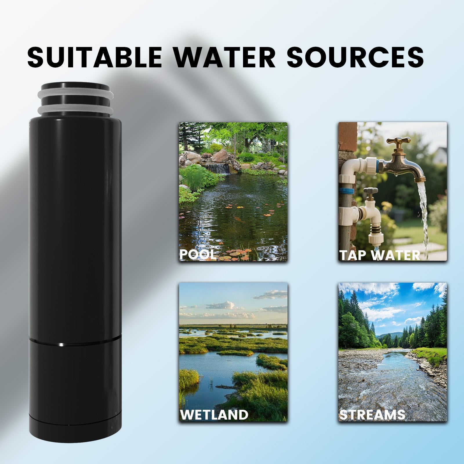 Replacement Filter Only Black