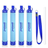 Purewell Outdoor Personal Water Filter Straw for Emergency Camping Hiking Climbing Backpacking Purewell