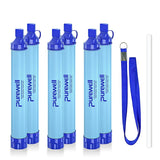 Purewell Outdoor Personal Water Filter Straw for Emergency Camping Hiking Climbing Backpacking Purewell