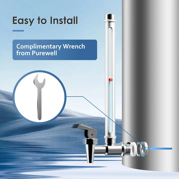 Purewell Sight Glass Spigot Purewell