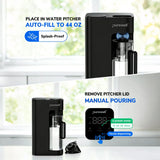 Purewell® Countertop Reverse Osmosis Water Filter, 8-Stage RO Water Filtration System with 44oz Water Pitcher Smart Auto-Filling, NSF Certified Water Purifier - C05 Purewell