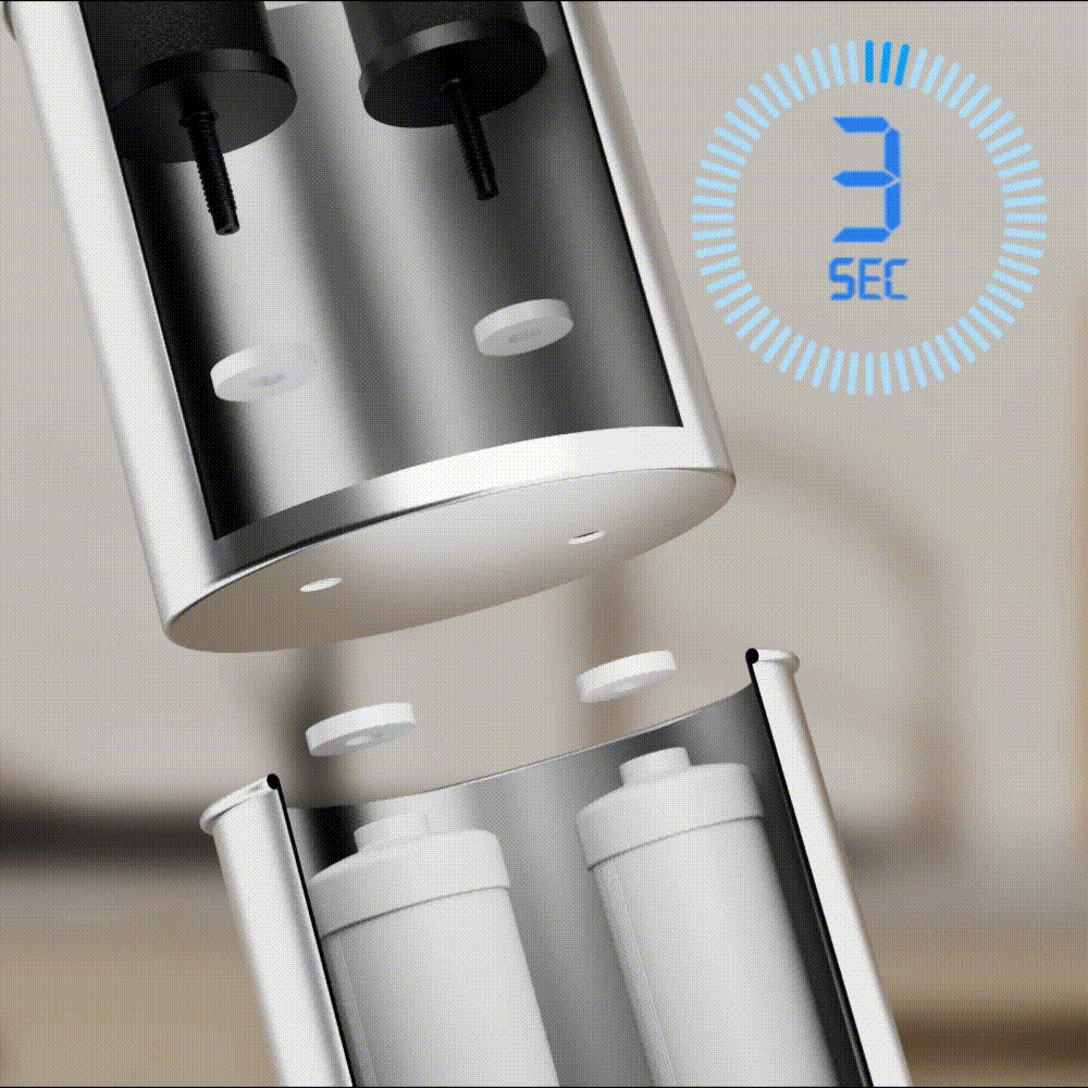 Purewell® - K Series - Ceramic Water Filter Elements for Gravity-fed Water Filter System Purewell
