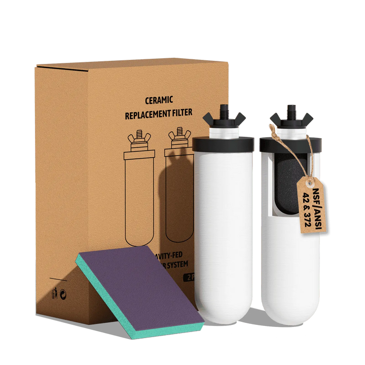 Purewell® - K Series - Ceramic Water Filter Elements for Gravity-fed Water Filter System Purewell