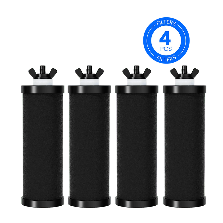 Purewell® - K Series - Replacement Black Carbon Water Filter Elements - 2 pcs / 4 pcs / 6 pcs / 8 pcs Purewell
