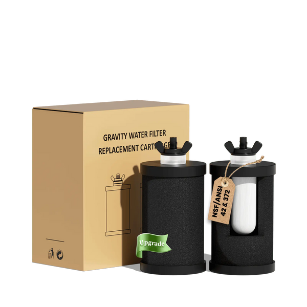 Purewell® - K Series - Upgraded Replacement Black Carbon Water Filter Elements 2387 - 2 pcs / 4 pcs / 6 pcs / 8 pcs Purewell