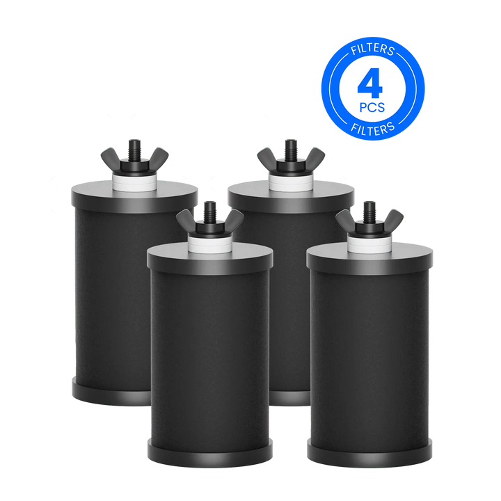 Purewell® - K Series - Upgraded Replacement Black Carbon Water Filter Elements 2387 - 2 pcs / 4 pcs / 6 pcs / 8 pcs Purewell
