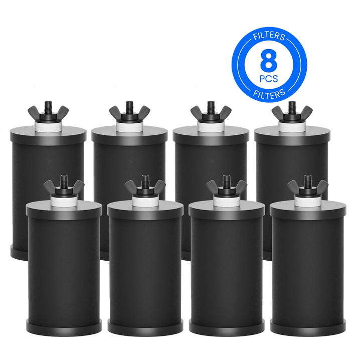 Purewell® - K Series - Upgraded Replacement Black Carbon Water Filter Elements 2387 - 2 pcs / 4 pcs / 6 pcs / 8 pcs Purewell