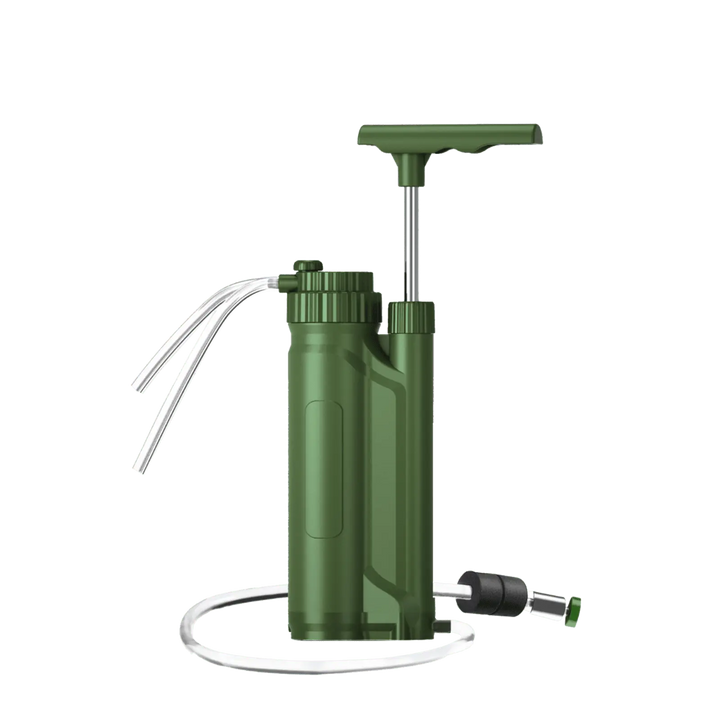 Purewell® - Outdoor Pump Water Filter, 0.01μm, Removes Bacteria, Protozoa, Chlorine, Bad Odors up to 99.99% Purewell