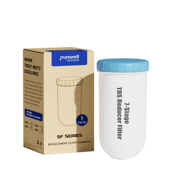 Purewell® - SF Series - Replacement Filter Reduce TDS, 1 pack / 2 packs / 4 packs Purewell