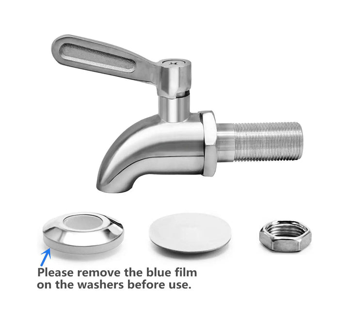 Purewell® Stainless Steel Spigot for Purewell or Berkey Gravity-fed Filter System Purewell