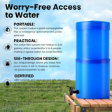 Purewell® – 2.25 Gallons Gravity-fed Water Filter System Plastic Containers Purewell