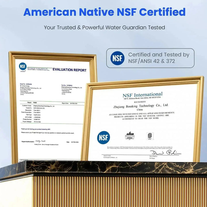 Purewell® – K Series - 2.25 Gallons 304 Stainless Steel Gravity-fed Water Filter System, NSF Certified（副本） Purewell