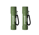 Purewell Personal Water Filtration Straw Emergency Survival Gear Water Purifier for Camping Hiking Climbing Backpacking(2pcs) Purewell