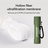 Purewell Personal Water Filtration Straw Emergency Survival Gear Water Purifier for Camping Hiking Climbing Backpacking(2pcs) Purewell
