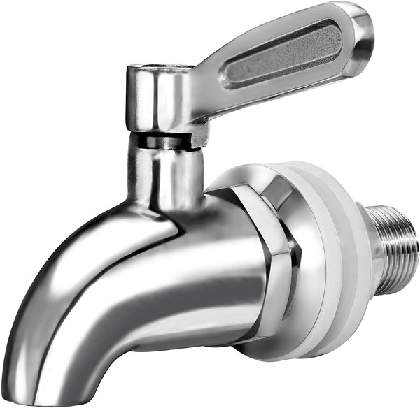 Stainless Steel Spigot, fits Purewell Pro and Berkey Gravity Filter systems Purewellwater